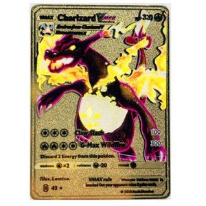 Charizard Vmax Pokemon Metal card